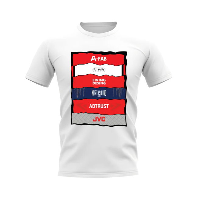 Aberdeen Shirt Sponsor History T-shirt (White)