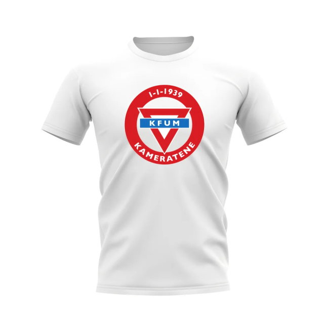 KFUM Badge T-Shirt (White)