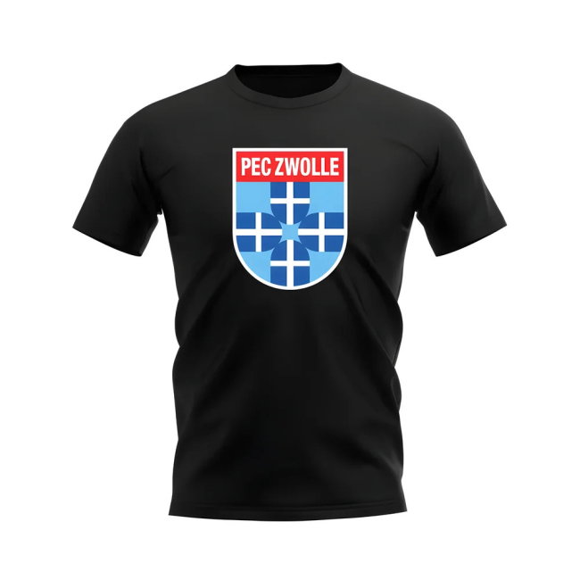 PEC Zwolle Badge T-shirt (Black)