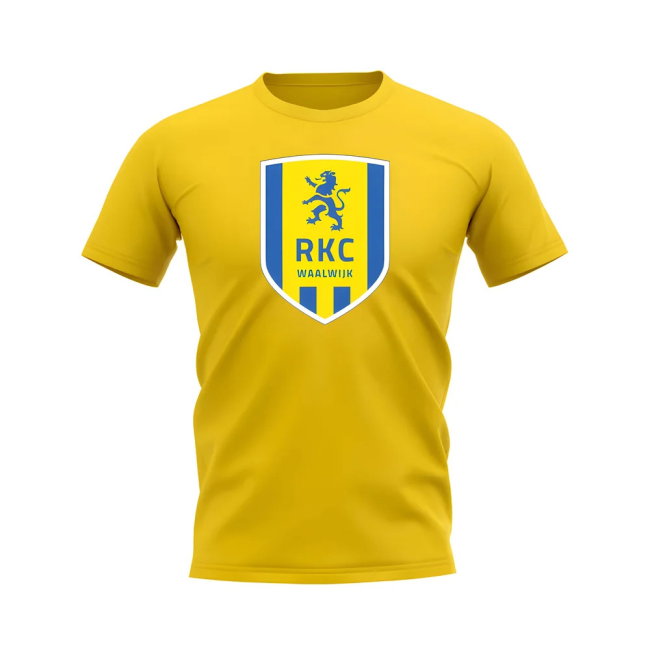 Waalwijk Badge T-shirt (Yellow)