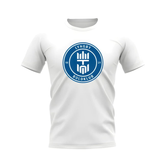 Lyngby Badge T-shirt (White)