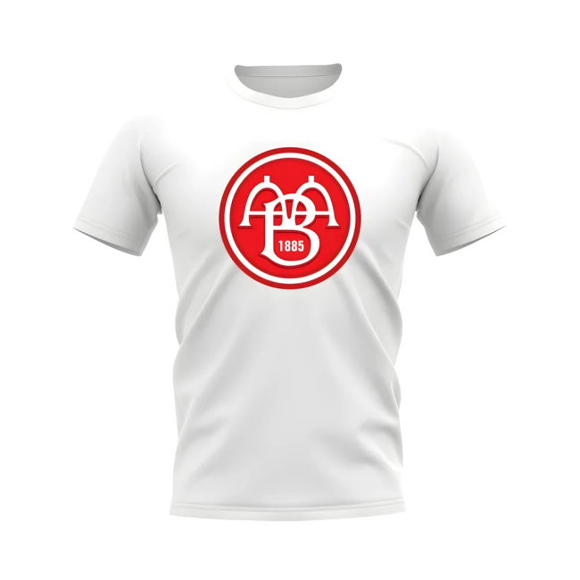 Aalborg Badge T-shirt (White)