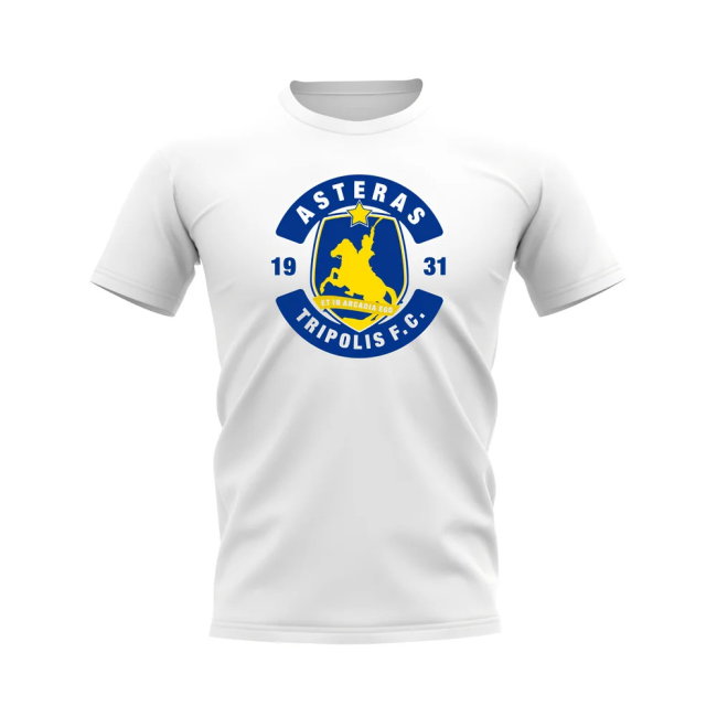 Asteras Tripolis Badge T-shirt (White)