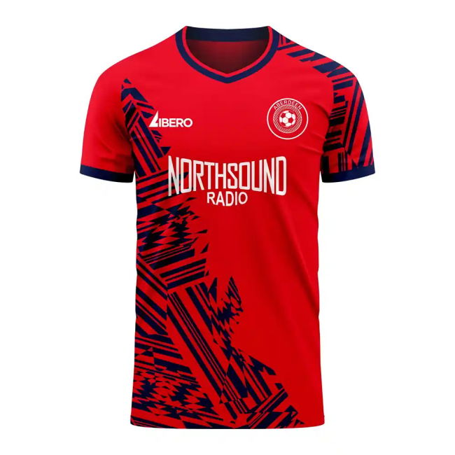 Aberdeen 2025-2026 Home Concept Football Kit (Libero) (Your Name)