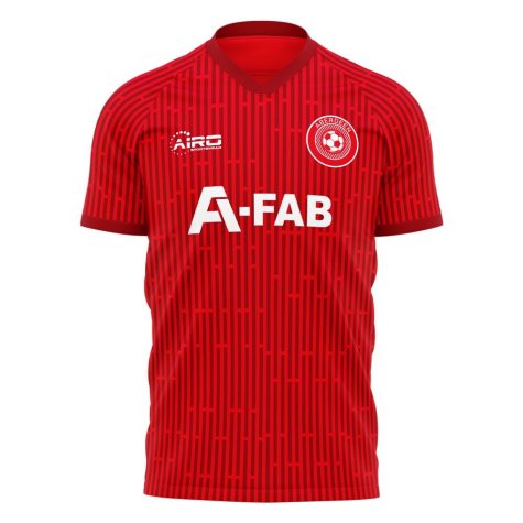 Aberdeen 2025-2026 Home Concept Football Kit (Airo) (COOPER 4)