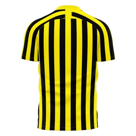 Al-Ittihad 2024-2025 Stripe Home Concept Football Kit (Libero) (Fabinho 2)