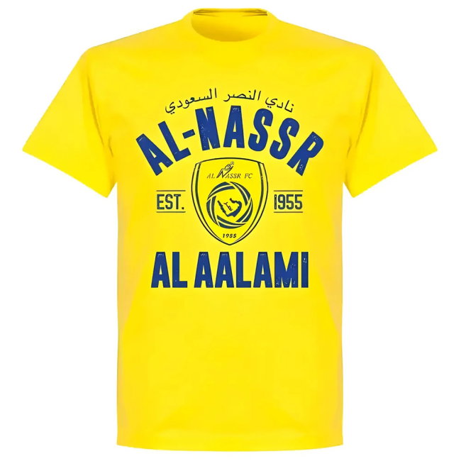 Al-Nassr Established T-Shirt - Yellow