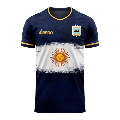 Argentina 2025-2026 Away Concept Football Kit (Libero) (MARCOS ROJO 16)