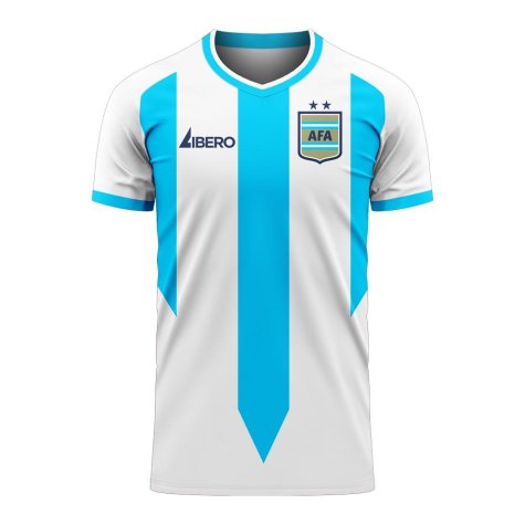 Argentina 2022-2023 Home Concept Football Kit (Libero) (LANZINI 20)