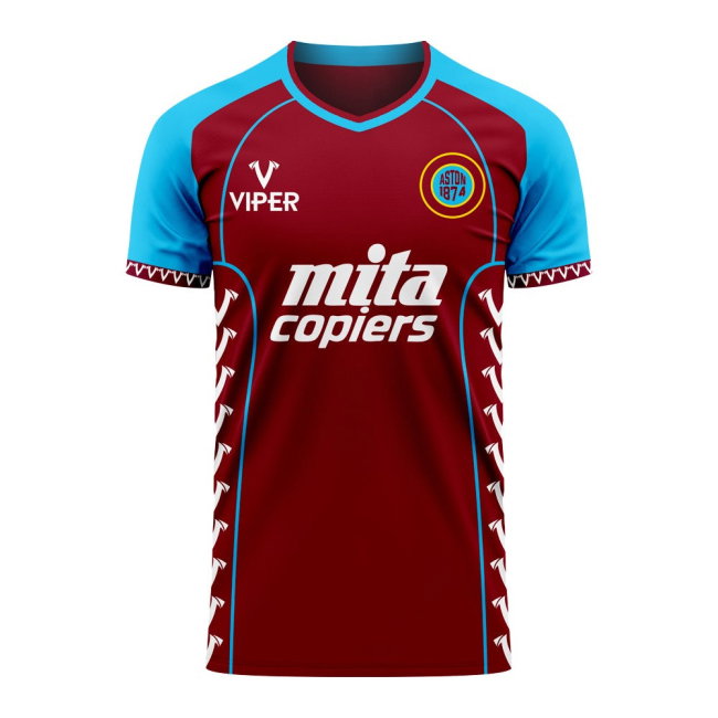 Villa 2024-2025 Home Concept Football Kit (Viper) (Your Name)