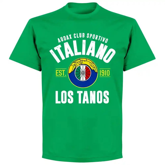 Audax Italiano Established T-Shirt - Green