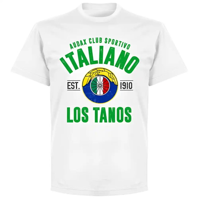 Audax Italiano Established T-Shirt - White