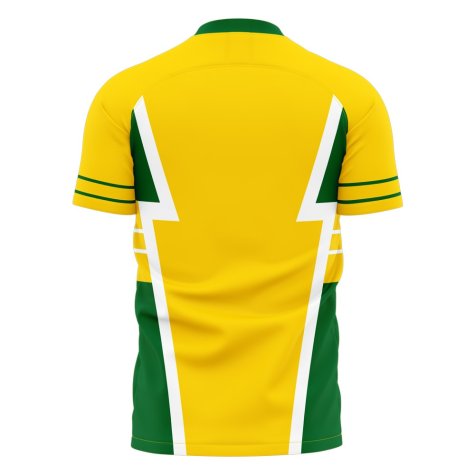 Australia 1990s Style Concept Football Kit (Libero) (VIDUKA 9)