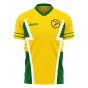 Australia 1990s Style Concept Football Kit (Libero) (Your Name)