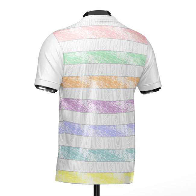 Austria Heritage Football Jersey White (Wolvate Kids Short Sleeve