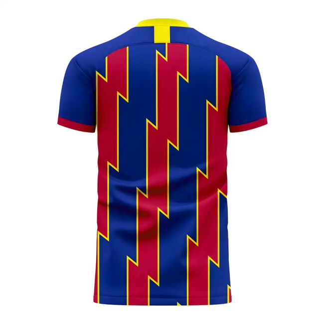 Catalonia 2025-2026 Home Concept Football Kit (Libero) (LEWANDOWSKI 9)