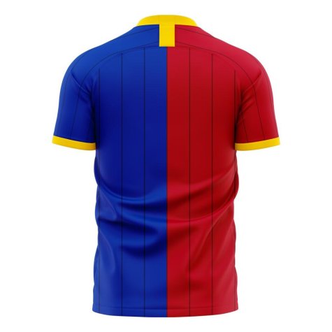 FC Basel 2023-2024 Home Concept Football Kit (Libero) - Kids