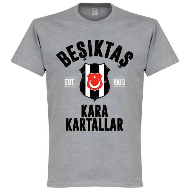Besiktas Established T-Shirt - Grey