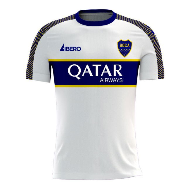 Boca Juniors 2025-2026 Away Concept Football Kit (Libero) (MARADONA 10)