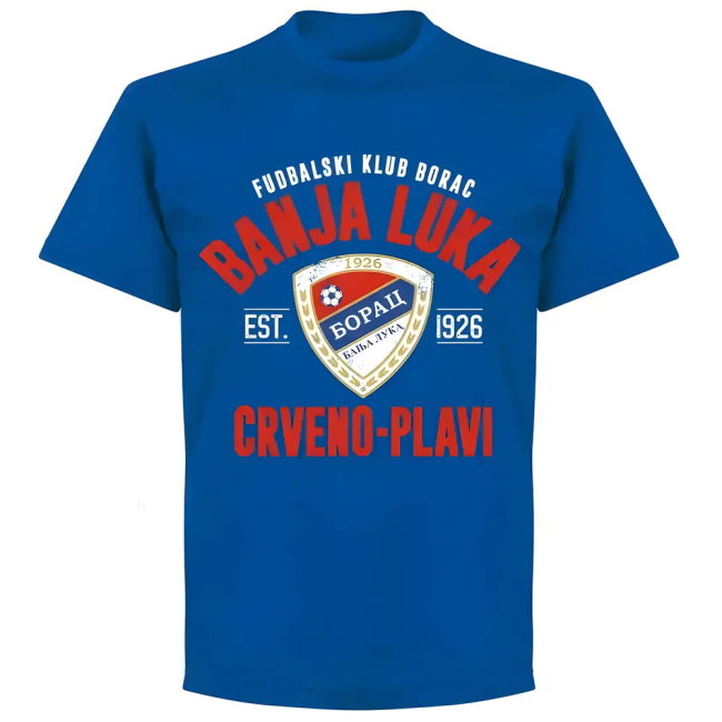 Borac Banja Luka Established T-shirt - Royal