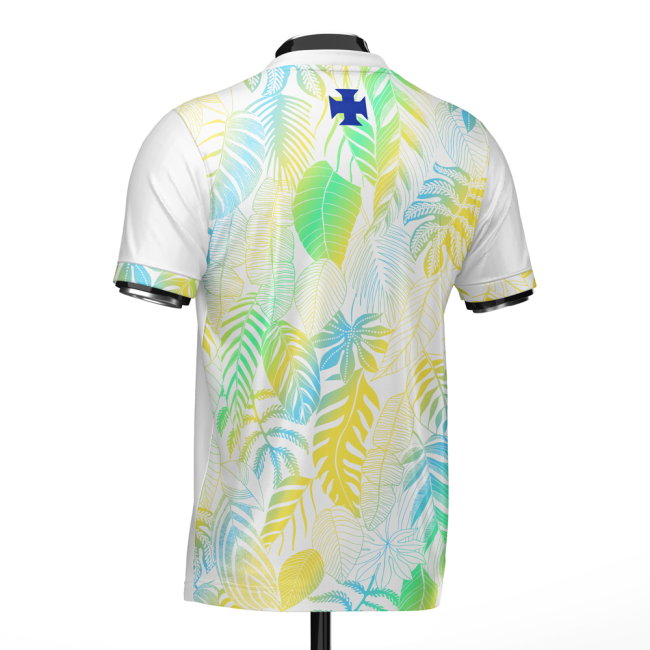 Brazil DNA White Concept Football Jersey (Wolvate) Kids Short Sleeve
