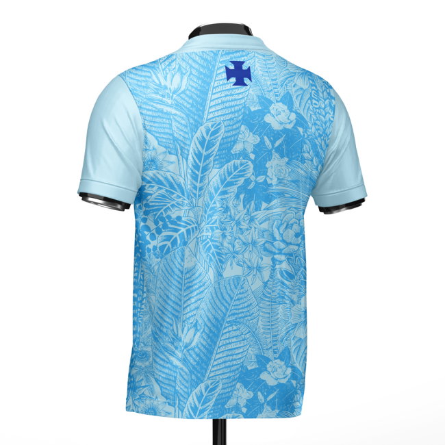 Brazil DNA Sky Blue Concept Football Jersey (Wolvate) Adult Short Sleeve