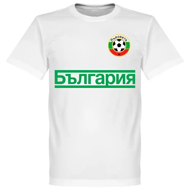 Bulgaria Football Team T-shirt - White