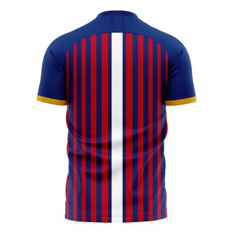 Caen 2025-2026 Home Concept Football Kit (Libero) - Kids