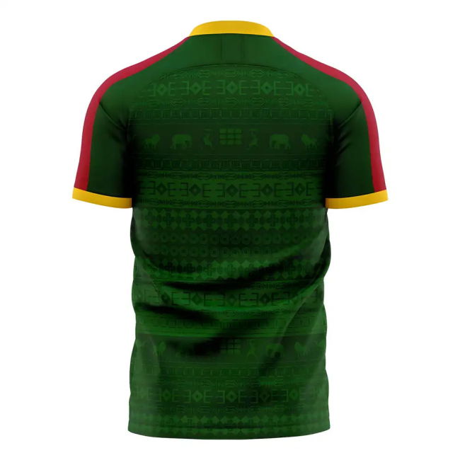 Cameroon 2025-2026 Home Concept Football Kit (Libero) (ABOUBAKAR 10)