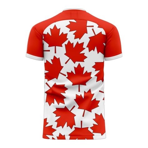 Canada 2022-2023 Home Concept Football Kit (Libero) - Kids