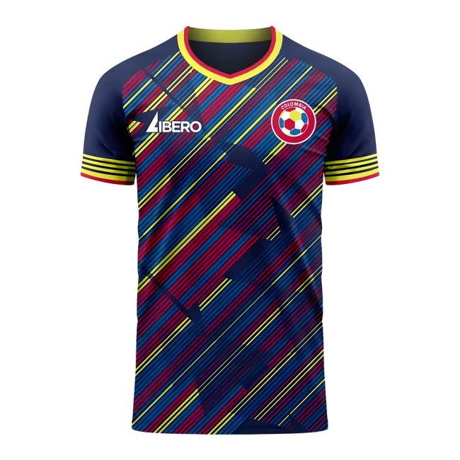 Colombia 2025-2026 Third Concept Football Kit (Libero) (VALDERRAMA 10)