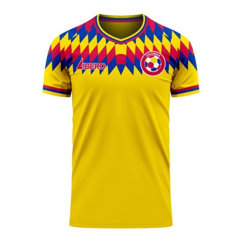 Colombia 2025-2026 Home Concept Football Kit (Libero) (ARIAS 4)