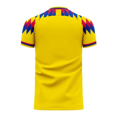 Colombia 2023-2024 Home Concept Football Kit (Libero) (BACCA 7)