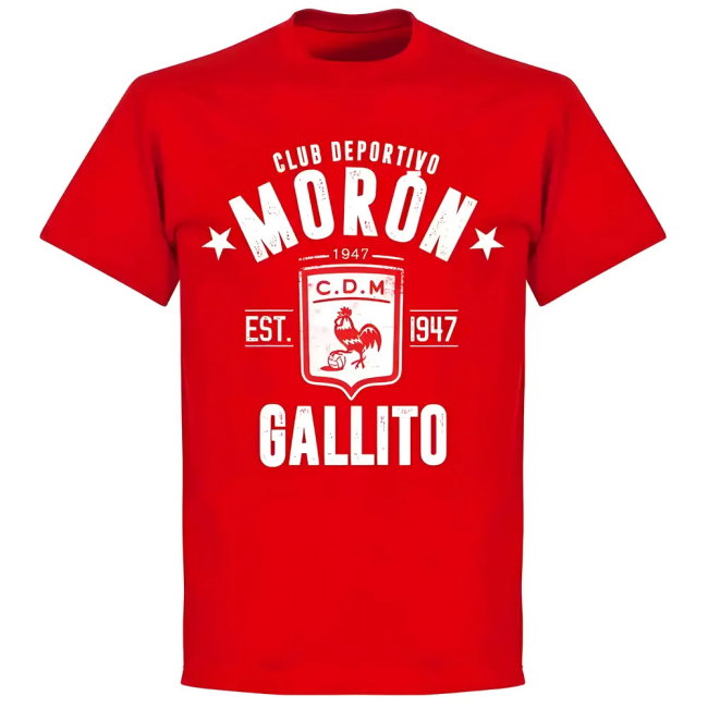 Deportivo Moron Established T-shirt - Red