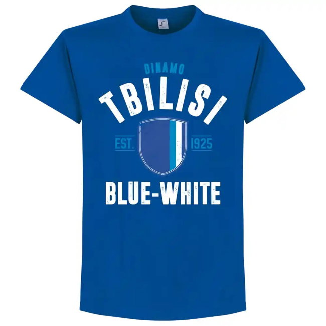 Dinamo Tbilisi Established T-Shirt - Royal