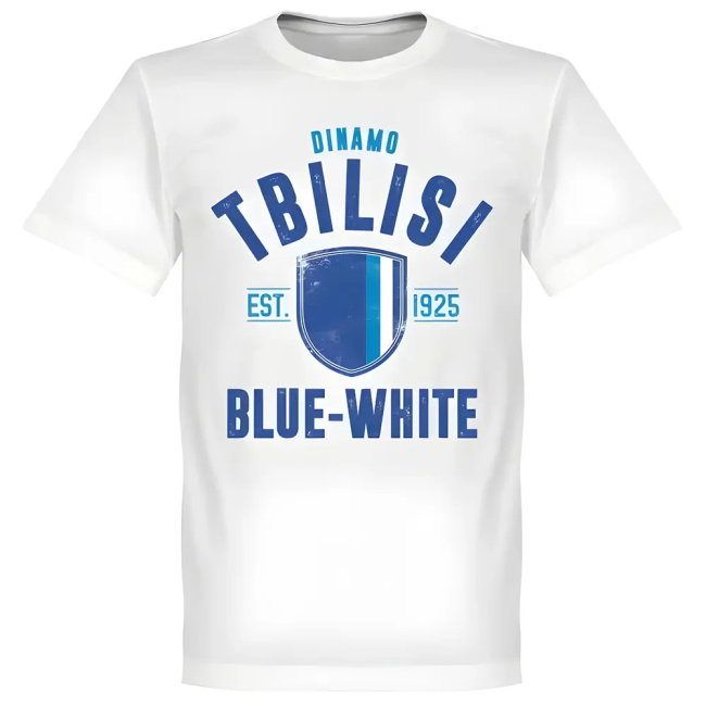 Dinamo Tbilisi Established T-Shirt - White