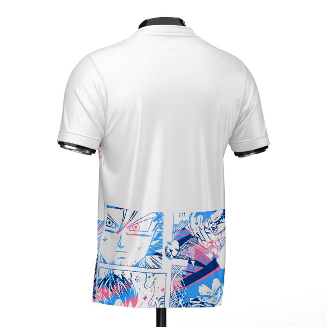 Japan Dragon Ball Z Heritage Football Jersey (Wolvate) Adult Short Sleeve