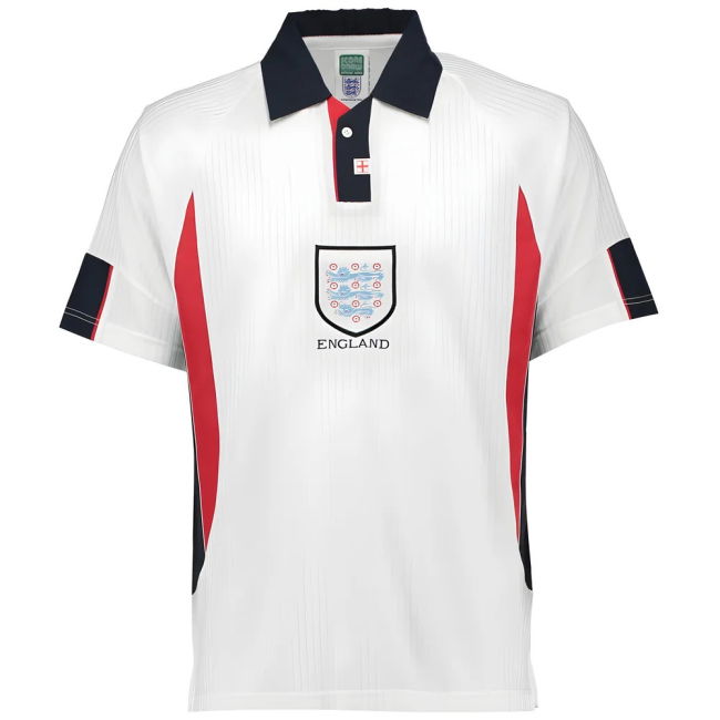 Score Draw England World Cup 1998 Home Shirt (Shearer 9)
