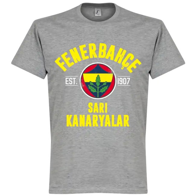 Fenerbache Established T-Shirt - Grey
