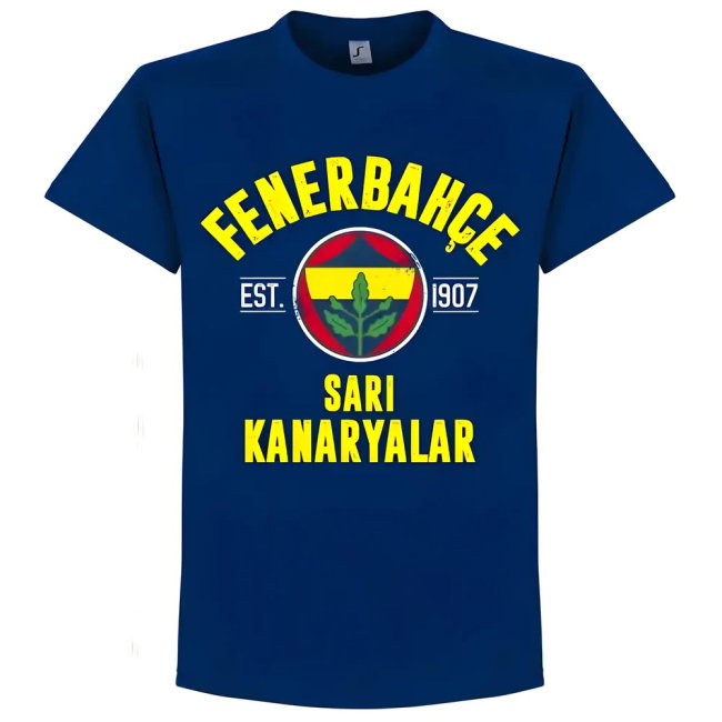 Fenerbache Established T-Shirt - Navy