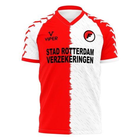 Feyenoord 2023-2024 Home Concept Shirt (Viper) (JORGENSEN 9)