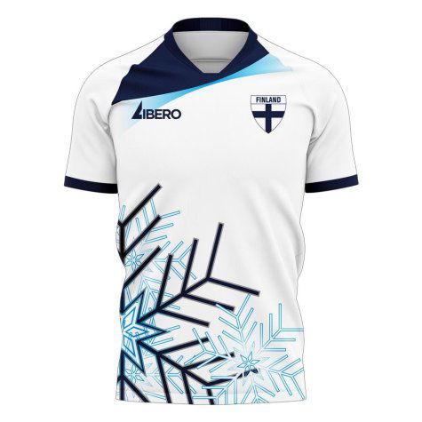 Finland 2024-2025 Home Concept Football Kit (Libero) (FORSSELL 9)