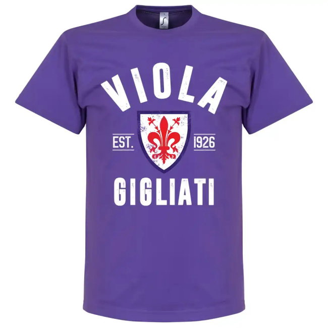 Fiorentina Established T-Shirt - Purple