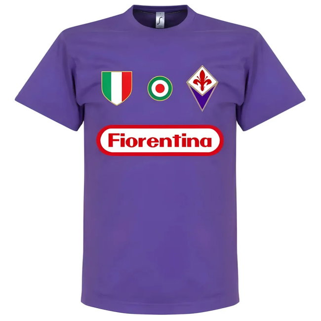 Fiorentina Team T-Shirt - Purple