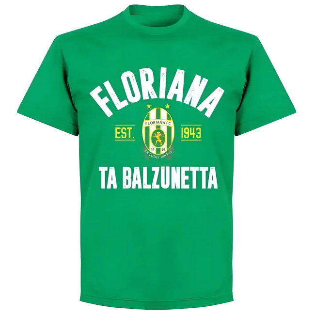 Floriana Established T-shirt - Green