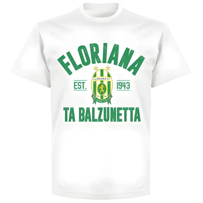 Floriana Established T-shirt - White