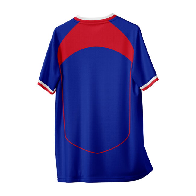 France 1998 Home Vintage Style Concept Shirt Adult Short Sleeve