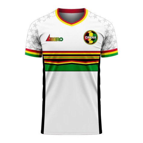 Ghana 2025-2026 Home Concept Football Kit (Libero) (ESSIEN 8)