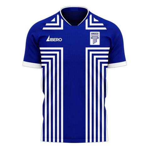 Greece 2025-2026 Away Concept Football Kit (Libero) (SAMARAS 9)