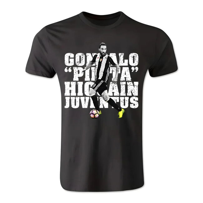 Gonzalo Higuain Juventus T-Shirt (Black)